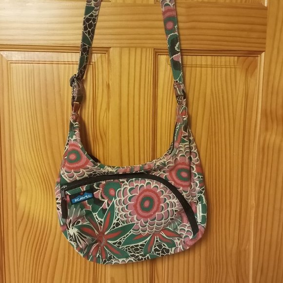 Kavu Bags Kavu Mod Floral Boho Print Purse Bag Limited Edition